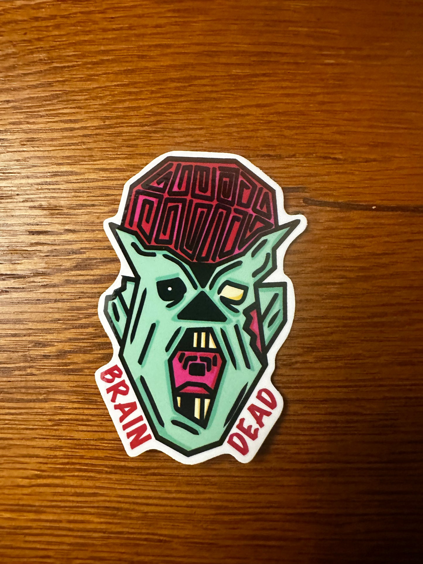 Brain Dead Sticker