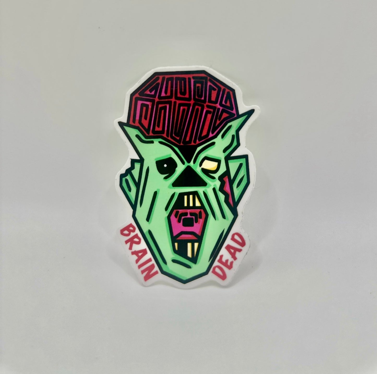 Brain Dead Sticker