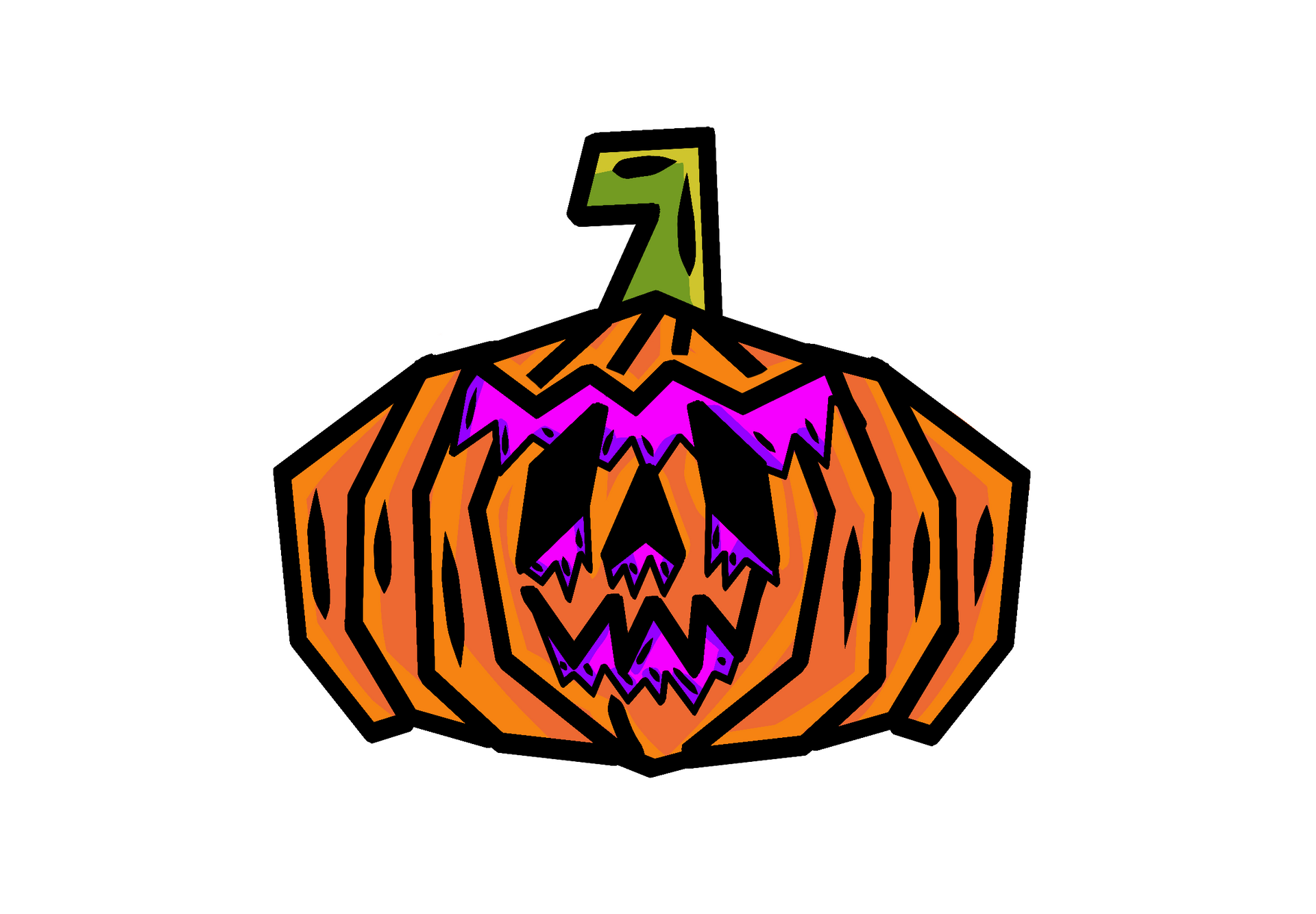 Zapped Pumpkin – CLM Illustrations